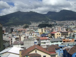 The view from the base of the gondola