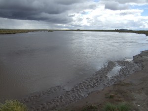 The river we had to cross