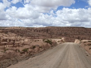 Beautiful desert in the wasteland